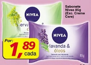 Supermercados Guanabara Sabonete Nivea 85g oferta