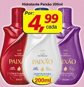 Supermercados Guanabara Hidratante Paixao 200ml oferta