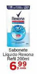 Rossi Supermercado Sabonete Liquido Rexona refil 200ml oferta