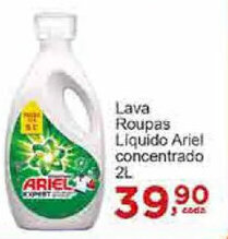 Rossi Supermercado Lava roupas Liquido Ariel Concentrado 2L oferta
