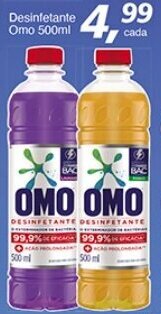 Supermercados Guanabara Desinfetante Omo 500ml oferta