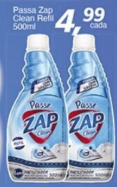Supermercados Guanabara Passa Zap Clean Refil 500ml oferta