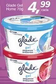 Supermercados Guanabara Glade Gel Home 70g oferta