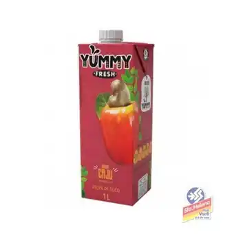 Supermercados Santa Helena Nectar yummy fresh caju 1 litro oferta