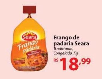 Super Bompreço Frango de Padaria Seara 1kg oferta