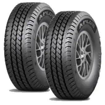 Carrefour Kit 2 pneus aplus 215/75r16c 113/111r a867 oferta