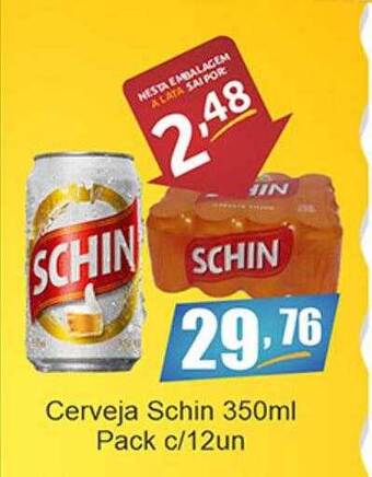 Dubom Supermercados Cerveja schin pack c-12 oferta