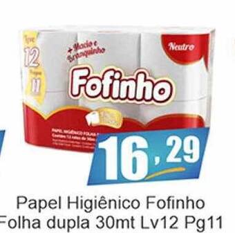 Dubom Supermercados Papel higiênico fofinho folha dupla oferta
