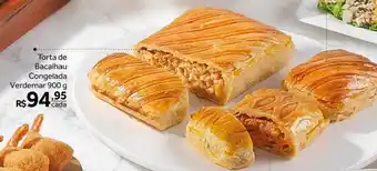 Verdemar Supermercado Torta de bacalhau congelada verdemar oferta