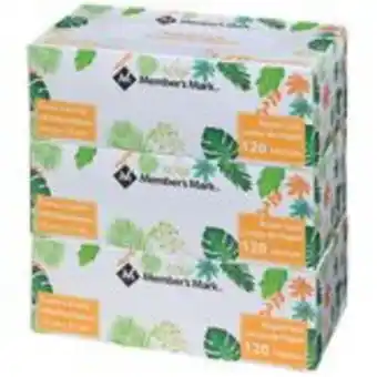 Sam's Club Lenço de papel member's mark pack com 3 unidades 120 folhas cada oferta