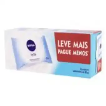 Sam's Club Sabonete em barra leite nivea pack com 8 unidades de 85g cada oferta
