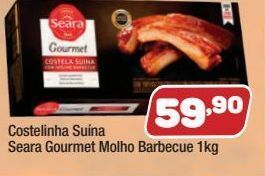 Costazul Supermercados Costelinha suína seara 1kg oferta