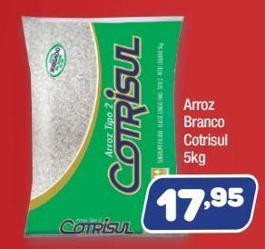 Costazul Supermercados Arroz branco cotrisul 5kg oferta