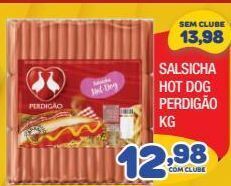 Costazul Supermercados Salsicha hot dog perdigão kg oferta