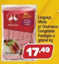 Costazul Supermercados Linguiça mista p/churrasco perdigão kg oferta