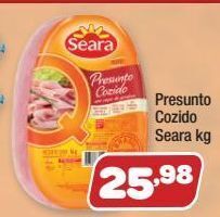 Costazul Supermercados Presunto cozido seara kg oferta