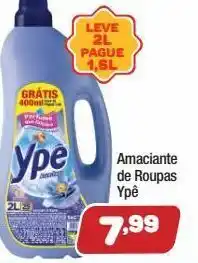 Costazul Supermercados Amaciante de roupas ypê oferta
