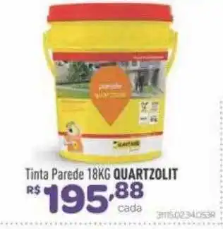 Comjol Tinta parede quartzolit oferta