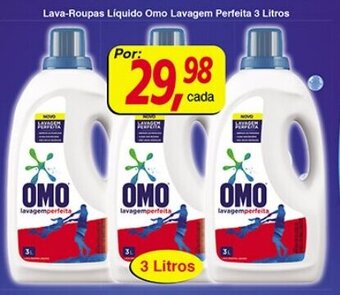 Supermercados Guanabara Lava Roupas Liquido Omo Lavagem Perfeita 3L oferta
