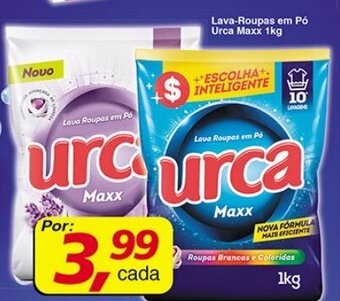 Supermercados Guanabara Lava roupas em po Urca Maxx 1kg oferta