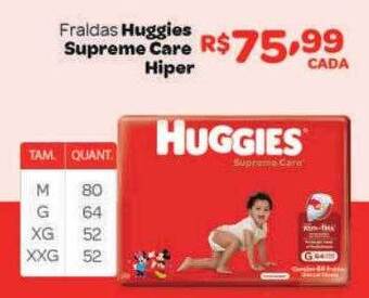 Drogarias Farmagnus Fraldas huggies supreme care hiper oferta