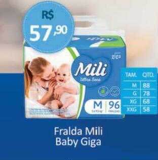 Drogarias Farmagnus Fralda mili baby giga oferta