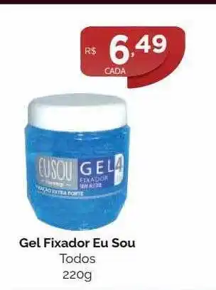Gel fixador eu sou todos