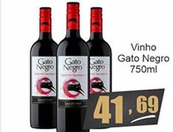 Dubom Supermercados Vinho gato negro oferta