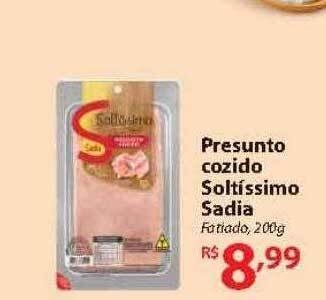 Nacional Presunto cozido soltissimo sadia oferta