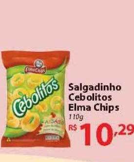 Salgadinho cebolitos elma chips