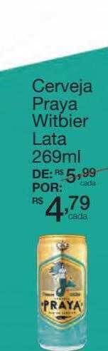 Mambo Cerveja praya witbier lata oferta