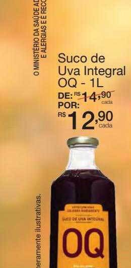 Mambo Suco de uva integral oq. oferta