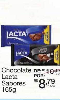 Mambo Chocolate lacta sabores oferta