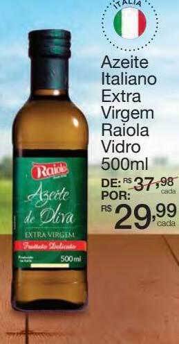 Mambo Azeite italiano extra virgem raiola vidro oferta