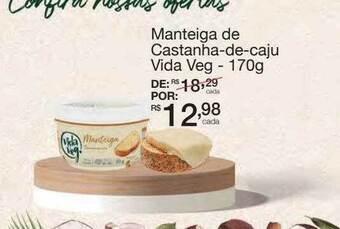 Mambo Manteiga de castanha-de-caju vida veg oferta