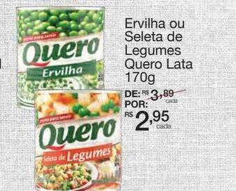 Mambo Ervilha ou seleta de legumes quero lata oferta