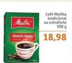 Sonda Café melitta tradicional ou extraforte oferta