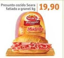Sonda Presunto cozido seara fatiado a granel kg oferta
