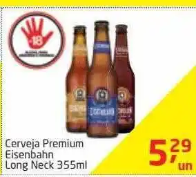 Tenda Atacado Cerveja premium eisenbahn long neck oferta