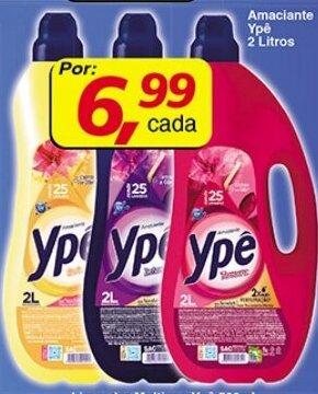 Supermercados Guanabara Amaciante Ype 2L oferta