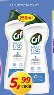 Supermercados Guanabara Cif Cremoso 250ml oferta