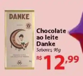 Chocolate ao leite Danke 90g