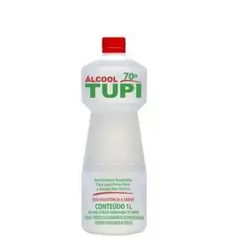 Álcool líquido 70º inpm tupi 1l