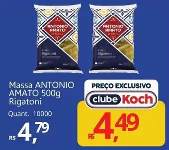 Massa Antonio Amato 500g Rigatoni