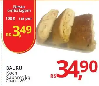 Supermercados Koch Bauru Koch sabores 1kg oferta