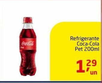 Tenda Atacado Refrigerante coca-cola pet 200ml oferta