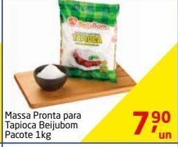 Massa pronta para tapioca beijubom pacote 1kg