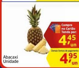 Tenda Atacado Abacaxi unidade oferta