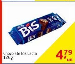 Tenda Atacado Chocolate bis lacta 126g oferta