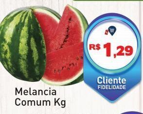 Tonin Superatacado Melancia comum kg oferta
